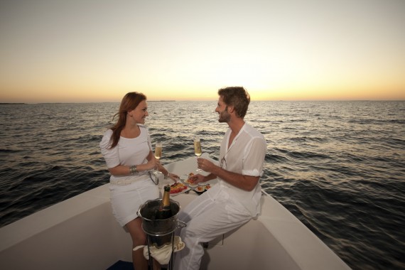honeymoon on yacht