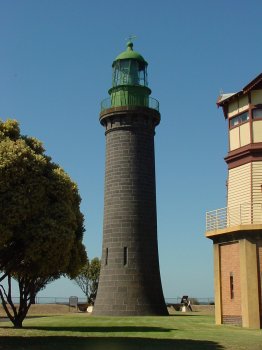 Queenscliff Black lighthouse